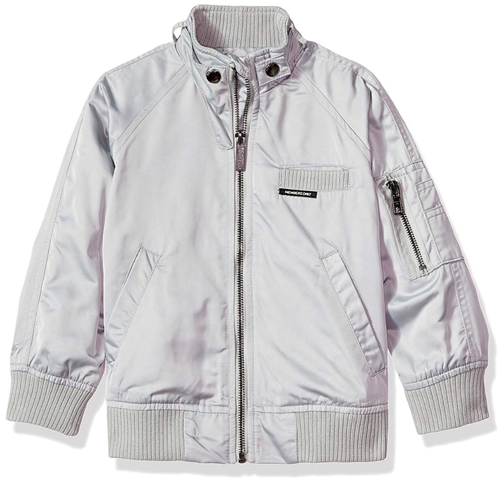 Members Only Boyfriend Bomber Jacket 8T and 10T